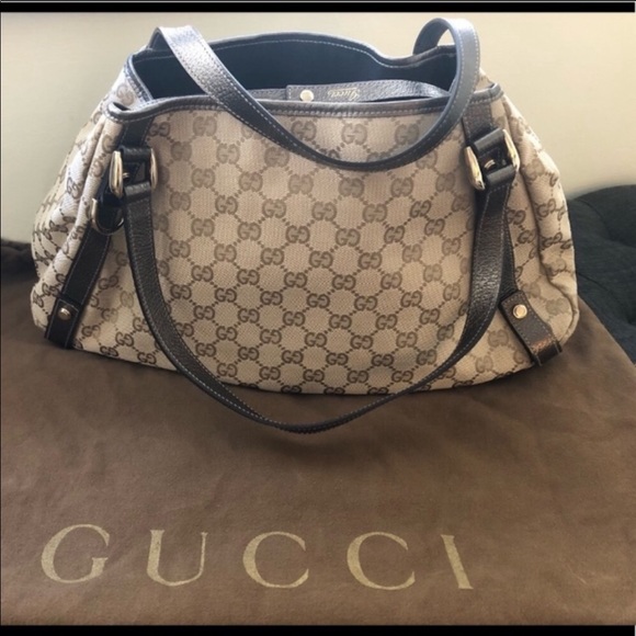 Authentic NWT Gucci Abbey Medium Tote Bag 130736 - Picture 4 of 5